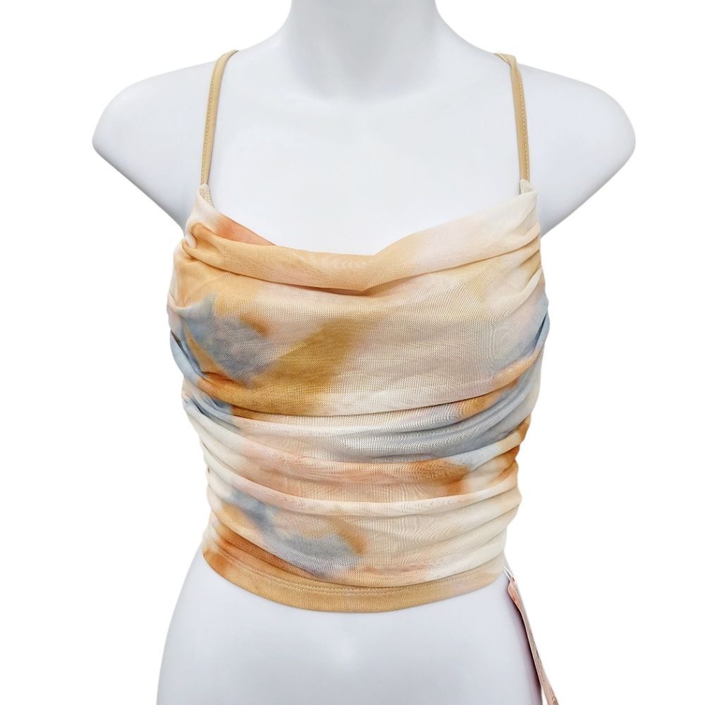 2/$20 Brand New With Tag Shein Orange & Grey Tank Top Size: XS